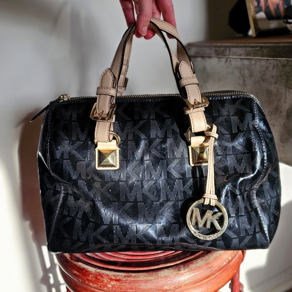 Michael Kors Grayson Logo Medium Duffel Handbag